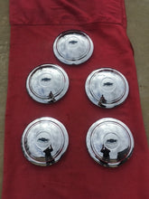 Load image into Gallery viewer, 1936 Chevrolet Standard Artillery wheel NORS Set of 5 Hubcaps