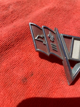 Load image into Gallery viewer, 1964-1967 Chevrolet Chevelle V8 327ci 396 NICE USED Front Fender "V" Flag Emblem #3840318