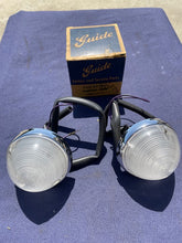 Load image into Gallery viewer, 1955-1957 Chevrolet Pickup Truck NOS Park Light Lens Assembly Pair #897801 / 5946407
