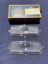Load image into Gallery viewer, 1960-1966 Chevrolet Pickup Truck / 67-72 TILT NOS CLEAR Park Light Lamp Lens Pair #5950666