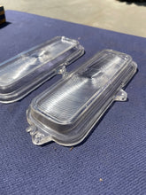 Load image into Gallery viewer, 1960-1966 Chevrolet Pickup Truck / 67-72 TILT NOS CLEAR Park Light Lamp Lens Pair #5950666