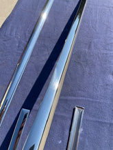 Load image into Gallery viewer, 1951 1952 Chevrolet Fleetline Styleline NOS 4-DOOR SEDAN CENTER Door Moldings #4587005/4607722