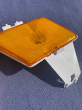 Load image into Gallery viewer, 1970 Chevrolet Bel Air, Biscayne, Caprice, Impala NOS Front Bumper/Fender Amber Side Marker Pair #917091 / 917092 / 917653 / 917654