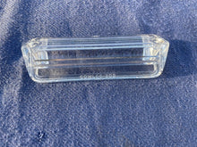 Load image into Gallery viewer, 1957 Chevrolet 150 210 Bel Air NORS CLEAR License Plate Light Lamp Lens (OEM #5947970)