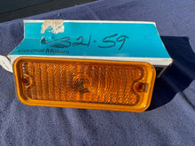 Load image into Gallery viewer, 1973-1980 Chevrolet Truck Blazer NOS AMBER RH Park Light Lamp Lens #5964334