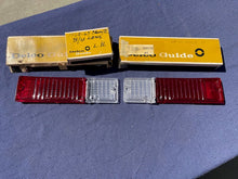 Load image into Gallery viewer, 1968 1969 Chevy II / Nova NOS Backup Tail Light Lamp Lens Pair Set #5960133/5960134/5960135/5960136