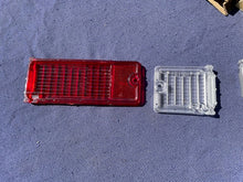 Load image into Gallery viewer, 1968 1969 Chevy II / Nova NOS Backup Tail Light Lamp Lens Pair Set #5960133/5960134/5960135/5960136