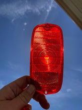 Load image into Gallery viewer, 1960-1966 Chevrolet Fleetside Pickup Truck NOS Tail Light Lamp Lens + Bezel Pair #5952677 / 3763570