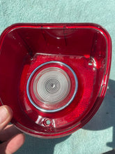 Load image into Gallery viewer, 1968 Chevrolet Bel-Air Impala NOS Tail Light (w/ Backup) Lamp Lens Pair (CHIPPED TAB) #5959866