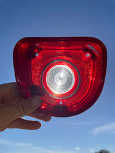 Load image into Gallery viewer, 1968 Chevrolet Bel-Air Impala NOS Tail Light (w/ Backup) Lamp Lens Pair (CHIPPED TAB) #5959866