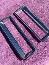 Load image into Gallery viewer, 1974 Chevrolet Caprice 1975 Chevy Impala Bel Air NOS Front Side Marker Bezels #337625 / 337626