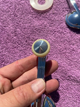 Load image into Gallery viewer, 1949 Chevrolet Fleetline Styleline NORS Window Crank Handles IVORY Knob (STRESS CRACKS) (repl. OEM #4564255)