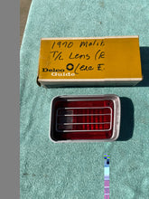Load image into Gallery viewer, 1970 Chevrolet Chevelle Malibu SS NOS RH Tail Light Lens #5963046