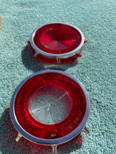 Load image into Gallery viewer, 1962 Chevrolet Corvair 500 700 Monza NORS Tail Light Backup Lens Set (4) OEM #5953272 / 5953232