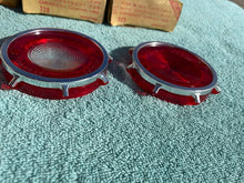 Load image into Gallery viewer, 1962 Chevrolet Corvair 500 700 Monza NORS Tail Light Backup Lens Set (4) OEM #5953272 / 5953232