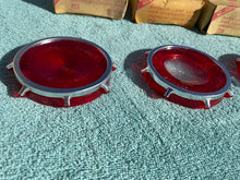 Load image into Gallery viewer, 1962 Chevrolet Corvair 500 700 Monza NORS Tail Light Backup Lens Set (4) OEM #5953272 / 5953232