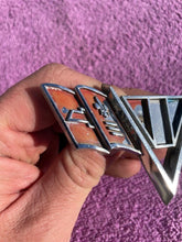 Load image into Gallery viewer, 1964-1967 Chevrolet Chevelle V8 327ci 396 NICE USED Front Fender "V" Flag Emblem #3840318
