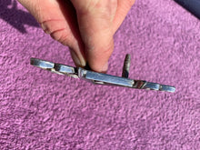 Load image into Gallery viewer, 1965 - 1967 Chevrolet Impala V8 NICE USED Front Fender "V" Flag Emblem #3840318