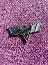 Load image into Gallery viewer, 1964-1967 Chevrolet Chevelle V8 327ci 396 NICE USED Front Fender "V" Flag Emblem #3840318