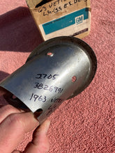 Load image into Gallery viewer, 1963 Chevrolet Corvette C2 Sting Ray NOS LH Rear Exhaust Tip Bezel Trim #3826941