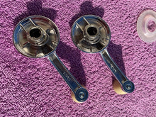 Load image into Gallery viewer, 1949 Chevrolet Fleetline Styleline NORS Window Crank Handles IVORY Knob (STRESS CRACKS) (repl. OEM #4564255)