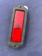 Load image into Gallery viewer, 1968 Chevrolet Bel Air Biscayne Caprice Impala NICE USED LH Rear Side Marker Lense + Bezel (3921403 / 916754)
