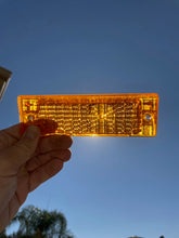 Load image into Gallery viewer, 1968 Chevrolet Bel Air Biscayne Impala Caprice NOS Amber Park Light Lens Pair #5960367 / 5960368