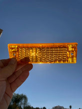 Load image into Gallery viewer, 1968 Chevrolet Bel Air Biscayne Impala Caprice NOS Amber Park Light Lens Pair #5960367 / 5960368