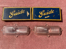 Load image into Gallery viewer, 1960-1966 Chevrolet Pickup Truck / 67-72 TILT NOS CLEAR Park Light Lamp Lens Pair #5950666