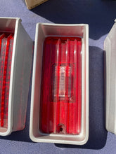Load image into Gallery viewer, 1970 Chevrolet Bel-Air / Biscayne NOS Tail Light + Backup Lamp Lens Set #5964231 / 5964232 / 5964243 / 5964244