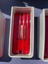 Load image into Gallery viewer, 1970 Chevrolet Bel-Air / Biscayne NOS Tail Light + Backup Lamp Lens Set #5964231 / 5964232 / 5964243 / 5964244