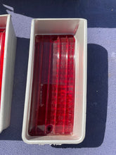 Load image into Gallery viewer, 1970 Chevrolet Bel-Air / Biscayne NOS Tail Light + Backup Lamp Lens Set #5964231 / 5964232 / 5964243 / 5964244