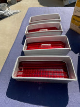Load image into Gallery viewer, 1970 Chevrolet Bel-Air / Biscayne NOS Tail Light + Backup Lamp Lens Set #5964231 / 5964232 / 5964243 / 5964244
