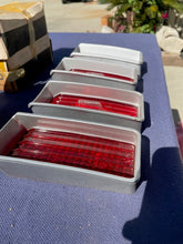 Load image into Gallery viewer, 1970 Chevrolet Bel-Air / Biscayne NOS Tail Light + Backup Lamp Lens Set #5964231 / 5964232 / 5964243 / 5964244