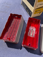 Load image into Gallery viewer, 1970 Chevrolet Bel-Air / Biscayne NOS Tail Light + Backup Lamp Lens Set #5964231 / 5964232 / 5964243 / 5964244