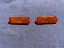 Load image into Gallery viewer, 1963 Chevrolet Impala Biscayne Bel Air SS NICE USED Park Light Lamp Lens Pair