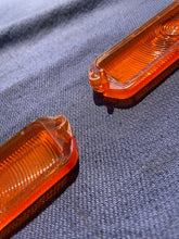 Load image into Gallery viewer, 1963 Chevrolet Impala Biscayne Bel Air SS NICE USED Park Light Lamp Lens Pair