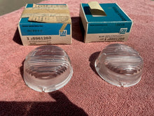Load image into Gallery viewer, 1966-1974 Chevrolet Pickup Truck C10 K10 Stepside NOS Rear Backup Lamp Lens Pair #5921260