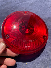 Load image into Gallery viewer, 1960-1964 Chevrolet Stepside Pickup Truck NOS Tail Light Lamp Lens Pair (GUIDE R1D-60) #5952675