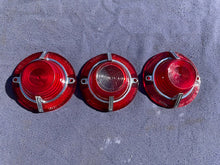 Load image into Gallery viewer, 1962 Chevrolet Impala SS Super Sport NORS Tail Light Backup Lamp Lens Set