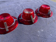 Load image into Gallery viewer, 1962 Chevrolet Impala SS Super Sport NORS Tail Light Backup Lamp Lens Set
