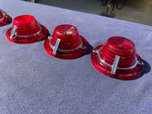 Load image into Gallery viewer, 1962 Chevrolet Impala SS Super Sport NORS Tail Light Backup Lamp Lens Set