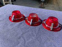 Load image into Gallery viewer, 1962 Chevrolet Impala SS Super Sport NORS Tail Light Backup Lamp Lens Set