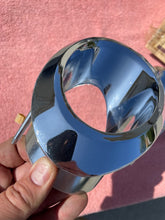 Load image into Gallery viewer, 1966 1967 Chevrolet Corvette C2 Sting Ray NOS Rear Exhaust Tips Bezel Trim Pair #3892225 / 3892226