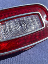 Load image into Gallery viewer, 1971 -  1973 Chevrolet Vega Coupe NOS GUIDE Backup Light Lamp Lens Pair #5966018