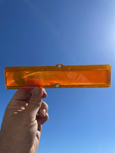 Load image into Gallery viewer, 1963-1964 Chevy II / Nova NOS AMBER Park Light Lamp Turn Signal Indicator Lens Pair #5954493 / 5954494