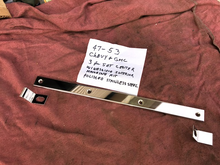 Load image into Gallery viewer, 1947-1953 Chevrolet / GMC Pickup Truck NEW POLISHED SS Inside Windshield Center Division Trim and Brackets