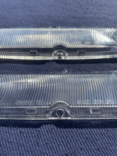 Load image into Gallery viewer, 1962 Chevy II / Nova NOS CLEAR Park Light Lamp Turn Signal Indicator Lens Pair #5953435 / 5953436