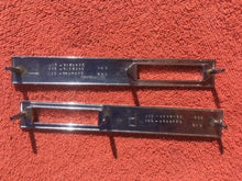 Load image into Gallery viewer, 1969 Chevrolet Chevelle Malibu 307 NOS Front Fender Side Marker Emblem Trim Pair #3945291 / 3945252