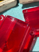 Load image into Gallery viewer, 1965 Chevrolet Chevelle 300 Deluxe 6 V8 396 327 NOS Tail Light Lamp Lens Pair #5956717 / 5956718